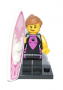LEGO Meisje met Surfplank (COL04-5)