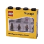 LEGO Minifiguur Display Case 8 ZWART LEGO Minifiguur Display Case 8 ZWART
