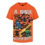 LEGO T-Shirt Ninjago ORANGE (M-22639 - Size 104)