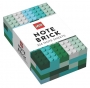 LEGO Note Brick Blue-Green LEGO Note Brick Blue-Green