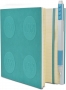LEGO Notitieboek Deluxe met Pen AZUUR LEGO Notitieboek Deluxe met Pen AZUUR