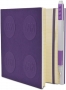 LEGO Notitieboek Deluxe met Pen DONKERPAARS LEGO Notitieboek Deluxe met Pen DONKERPAARS