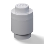 LEGO Opbergbox 1 Rond LICHTGRIJS