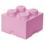 LEGO Opbergbox 4 LICHTROZE LEGO Opbergbox 4 LICHTROZE