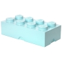 LEGO Opbergbox 8 AQUA LEGO Opbergbox 8 AQUA