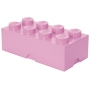 LEGO Opbergbox 8 LICHTROZE LEGO Opbergbox 8 LICHTROZE