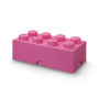 LEGO Opbergbox 8 DONKERROZE