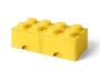 LEGO Opberglade 8 GEEL LEGO Opberglade 8 GEEL