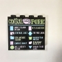 LEGO Panel 1x4x3 CENTRAL PERK Coffee Menu ZWART LEGO Panel 1x4x3 CENTRAL PERK Coffee Menu ZWART