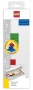 LEGO Pennendoos WIT met Platen en Minifiguur LEGO Pennendoos WIT met Platen en Minifiguur