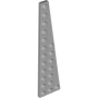 LEGO Plaat 12x3 Wedge Rechts LICHTGRIJS (10 stuks) LEGO Plaat 12x3 Wedge Rechts LICHTGRIJS (10 stuks)