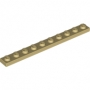 LEGO Plaat 1x10 BEIGE (100 stuks) LEGO Plaat 1x10 BEIGE (100 stuks)