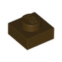 LEGO Plaat 1x1 DONKERBRUIN (100 stuks) LEGO Plaat 1x1 DONKERBRUIN (100 stuks)