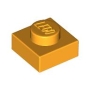 LEGO Plaat 1x1 OKERGEEL (100 stuks) LEGO Plaat 1x1 OKERGEEL (100 stuks)