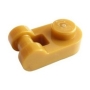 LEGO Plaat 1x1 Rond met Hendel GOUDKLEURIG (100 stuks) LEGO Plaat 1x1 Rond met Hendel GOUDKLEURIG (100 stuks)