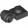 LEGO Plaat 1x1 met Lamphouder ZWART (100 stuks) LEGO Plaat 1x1 met Lamphouder ZWART (100 stuks)