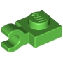 LEGO Plate 1x1 with Clip Horizontal BRIGHT GREEN (100 pcs) LEGO Plate 1x1 with Clip Horizontal BRIGHT GREEN (100 pcs)