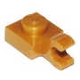 LEGO Plaat 1x1 met Open O Clip Hor.Grip GOUDKLEURIG (100 stuks) LEGO Plaat 1x1 met Open O Clip Hor.Grip GOUDKLEURIG (100 stuks)