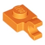 LEGO Plaat 1x1 met Open O Clip Hor.Grip ORANJE (100 stuks) LEGO Plaat 1x1 met Open O Clip Hor.Grip ORANJE (100 stuks)
