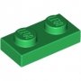 LEGO Plaat 1x2 GROEN (100 stuks) LEGO Plaat 1x2 GROEN (100 stuks)