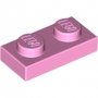 LEGO Plaat 1x2 ROZE (100 stuks) LEGO Plaat 1x2 ROZE (100 stuks)