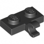 LEGO Plaat 1x2 met Zij-Clip Horizontaal ZWART (100 stuks) LEGO Plaat 1x2 met Zij-Clip Horizontaal ZWART (100 stuks)