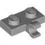 LEGO Plaat 1x2 met Zij-Clip Horizontaal LICHTGRIJS (100 stuks) LEGO Plaat 1x2 met Zij-Clip Horizontaal LICHTGRIJS (100 stuks)