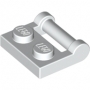 LEGO Plaat 1x2 met Hendel WIT (100 stuks) LEGO Plaat 1x2 met Hendel WIT (100 stuks)