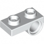 LEGO Plaat 1x2 met Pin Gat WIT (100 stuks) LEGO Plaat 1x2 met Pin Gat WIT (100 stuks)