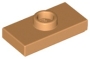 LEGO Plaat 1x2 met Nop NOUGAT (100 stuks) LEGO Plaat 1x2 met Nop NOUGAT (100 stuks)