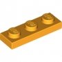 LEGO Plaat 1x3 OKERGEEL (100 stuks) LEGO Plaat 1x3 OKERGEEL (100 stuks)