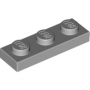 LEGO Plaat 1x3 LICHTGRIJS (100 stuks) LEGO Plaat 1x3 LICHTGRIJS (100 stuks)