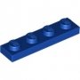 LEGO Plaat 1x4 BLAUW (100 stuks) LEGO Plaat 1x4 BLAUW (100 stuks)