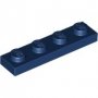 LEGO Plaat 1x4 DONKERBLAUW (100 stuks) LEGO Plaat 1x4 DONKERBLAUW (100 stuks)