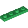LEGO Plaat 1x4 GROEN (100 stuks) LEGO Plaat 1x4 GROEN (100 stuks)