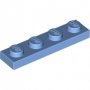 LEGO Plaat 1x4 LICHTBLAUW (100 stuks) LEGO Plaat 1x4 LICHTBLAUW (100 stuks)