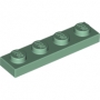 LEGO Plaat 1x4 ZANDGROEN (100 stuks) LEGO Plaat 1x4 ZANDGROEN (100 stuks)