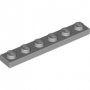LEGO Plaat 1x6 LICHTGRIJS (100 stuks) LEGO Plaat 1x6 LICHTGRIJS (100 stuks)
