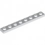 LEGO Plaat 1x8 WIT (100 stuks)