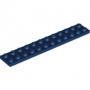 LEGO Plaat 2x12 DONKERBLAUW (100 stuks) LEGO Plaat 2x12 DONKERBLAUW (100 stuks)