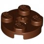 LEGO Plaat 2x2 Rond BRUIN (100 stuks) LEGO Plaat 2x2 Rond BRUIN (100 stuks)
