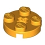 LEGO Plaat 2x2 Rond OKERGEEL (100 stuks) LEGO Plaat 2x2 Rond OKERGEEL (100 stuks)