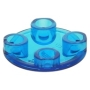 LEGO Plaat 2x2 Rond met Ronde onderzijde TRANSPARANT DONKERBLAUW LEGO Plaat 2x2 Rond met Ronde onderzijde TRANSPARANT DONKERBLAUW