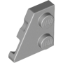 LEGO Plaat 2x2 Wedge Links LICHTGRIJS (100 stuks) LEGO Plaat 2x2 Wedge Links LICHTGRIJS (100 stuks)