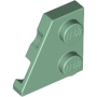 LEGO Plaat 2x2 Wedge Links ZANDGROEN (100 stuks) LEGO Plaat 2x2 Wedge Links ZANDGROEN (100 stuks)