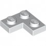 LEGO Plaat 2x2 Hoek WIT (100 stuks)