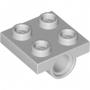 LEGO Plaat 2x2 met Pin Gat LICHTGRIJS (100 stuks) LEGO Plaat 2x2 met Pin Gat LICHTGRIJS (100 stuks)