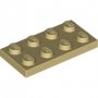 LEGO Plaat 2x4 BEIGE (100 stuks) LEGO Plaat 2x4 BEIGE (100 stuks)