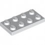 LEGO Plaat 2x4 WIT (100 stuks) LEGO Plaat 2x4 WIT (100 stuks)
