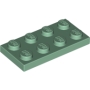 LEGO Plaat 2x4 ZANDGROEN (100 stuks) LEGO Plaat 2x4 ZANDGROEN (100 stuks)